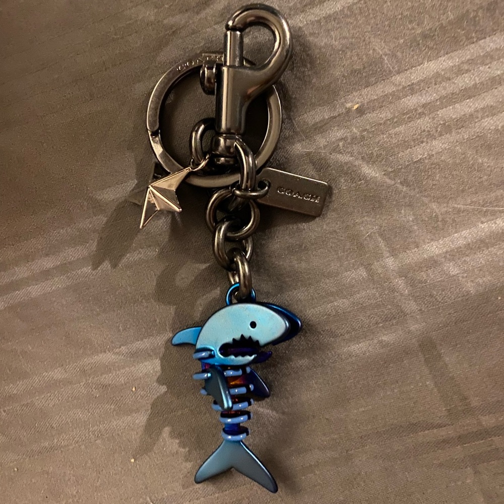 Coach shark keychain